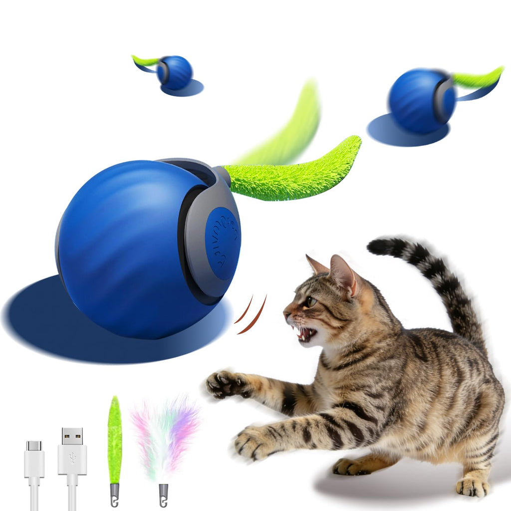Automatisch Interactief Kattenspeeltje (Rollend/Laser)