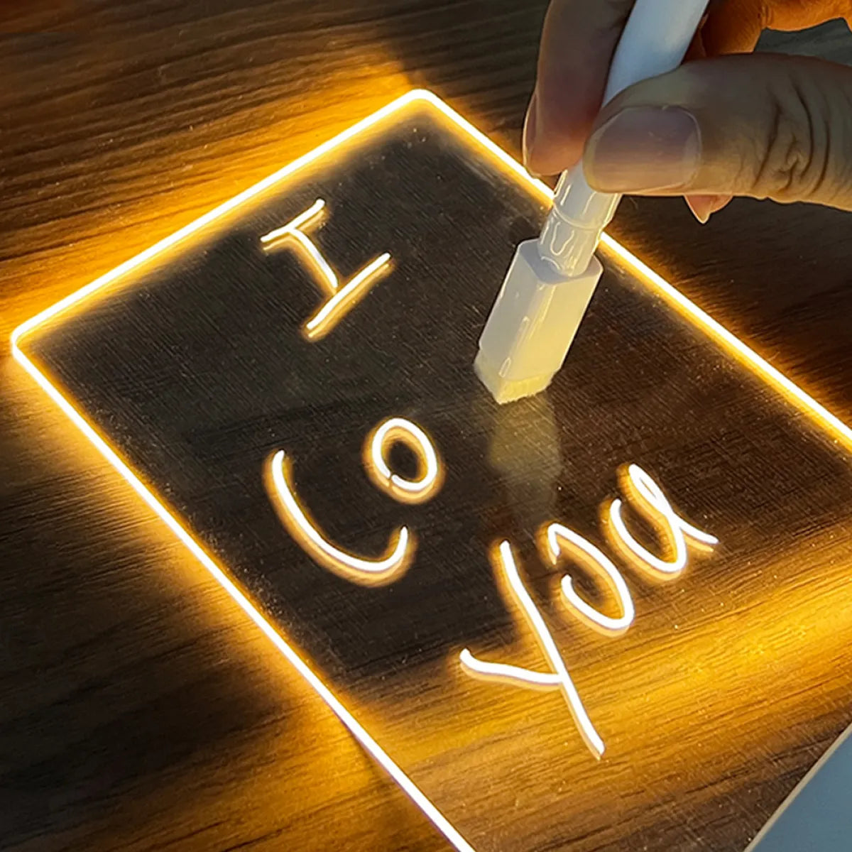 Creatief LED Berichtenbord Nachtlampje