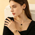 Dainty RVS Sieradenset (Ketting + Ring, Waterproof)